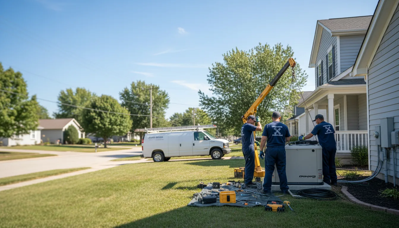 Generator Installation in Edgerton, KS near me